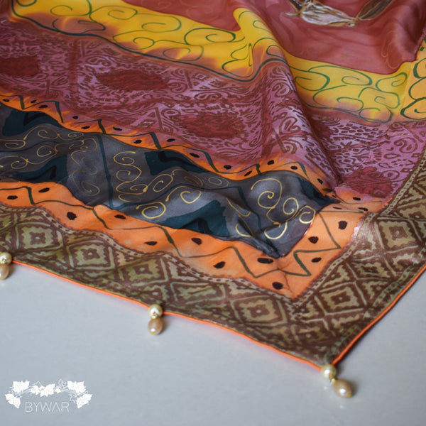 Gold Sounds Shawl Ready to Wear